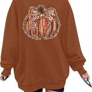 Soft and Breathable Thanksgiving Sweatshirt – Give Thanks Pullover for Women